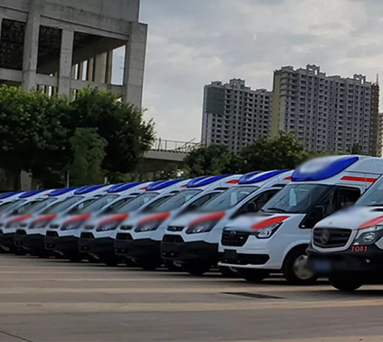 绥滨县服务车队展示